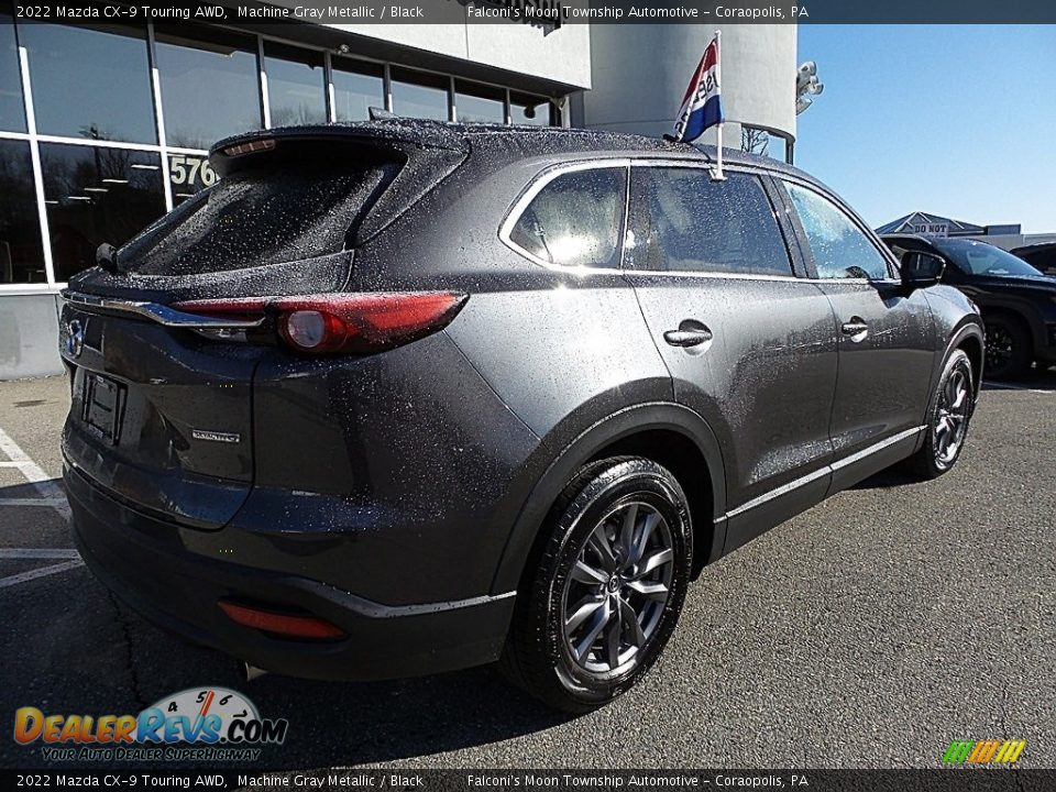 2022 Mazda CX-9 Touring AWD Machine Gray Metallic / Black Photo #2