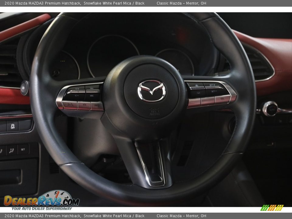 2020 Mazda MAZDA3 Premium Hatchback Steering Wheel Photo #7