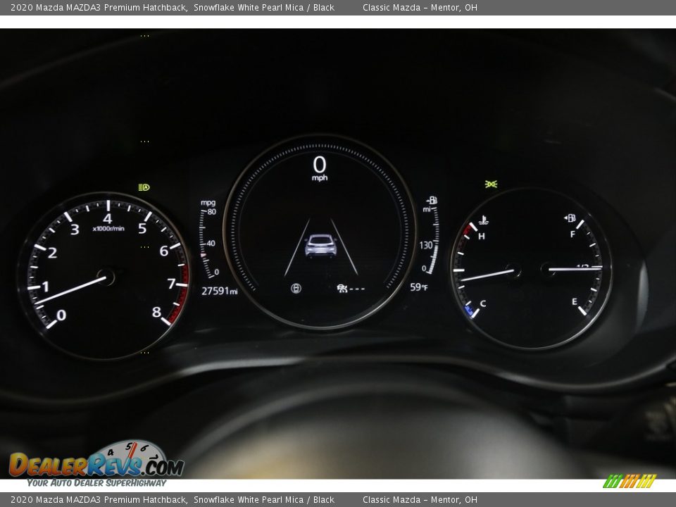 2020 Mazda MAZDA3 Premium Hatchback Gauges Photo #8