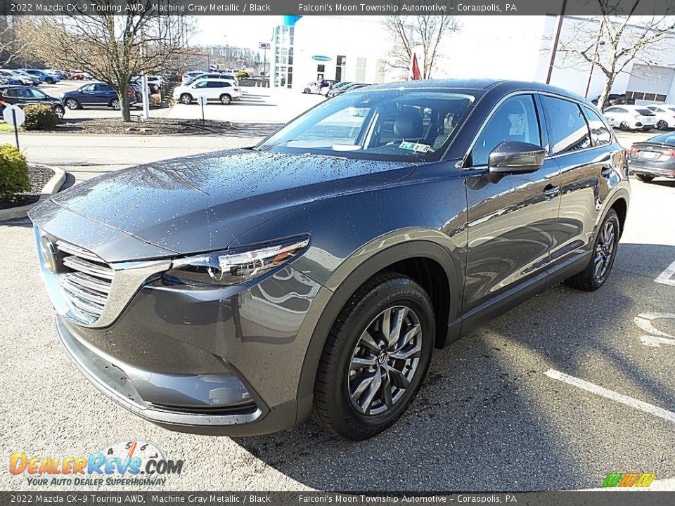 2022 Mazda CX-9 Touring AWD Machine Gray Metallic / Black Photo #6