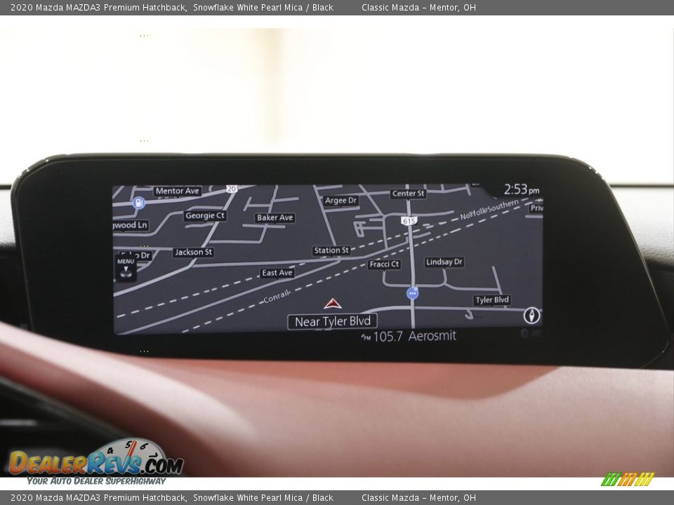 Navigation of 2020 Mazda MAZDA3 Premium Hatchback Photo #12