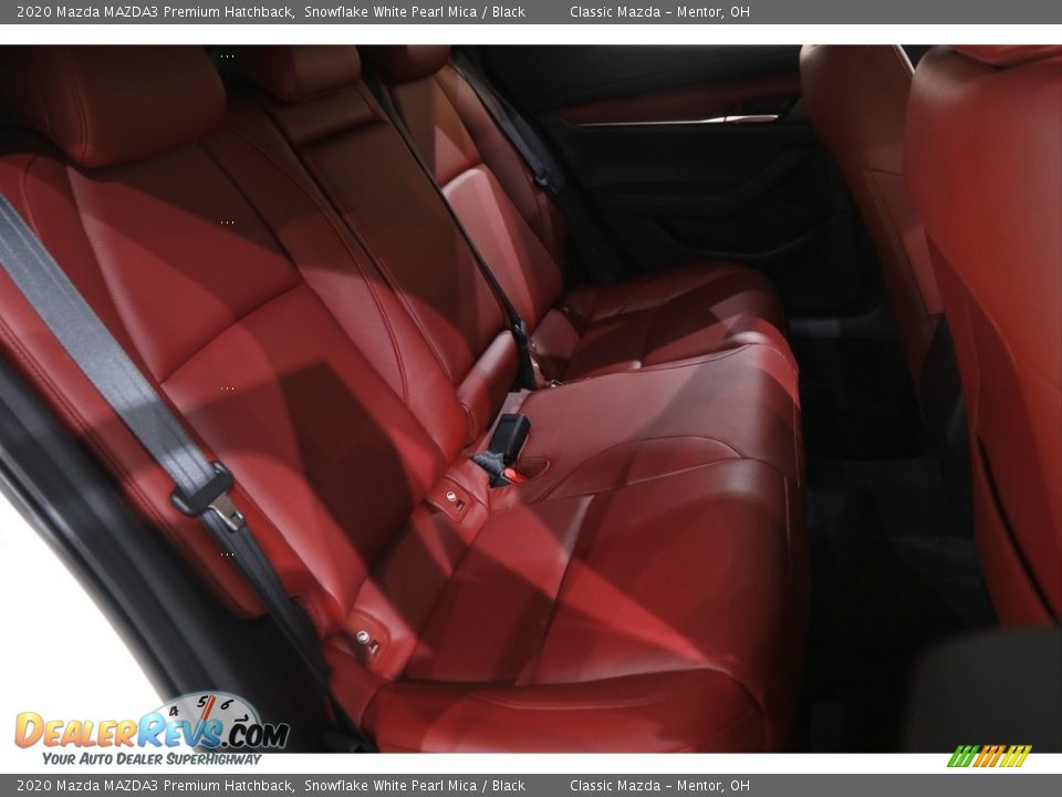 Rear Seat of 2020 Mazda MAZDA3 Premium Hatchback Photo #18