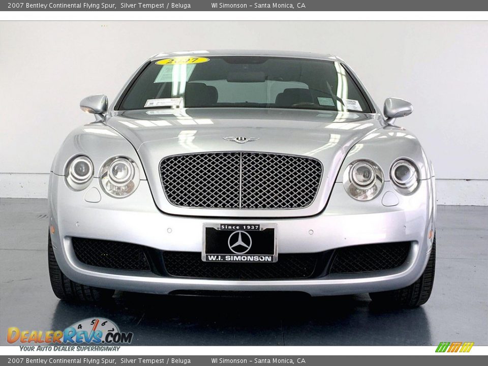 2007 Bentley Continental Flying Spur Silver Tempest / Beluga Photo #2