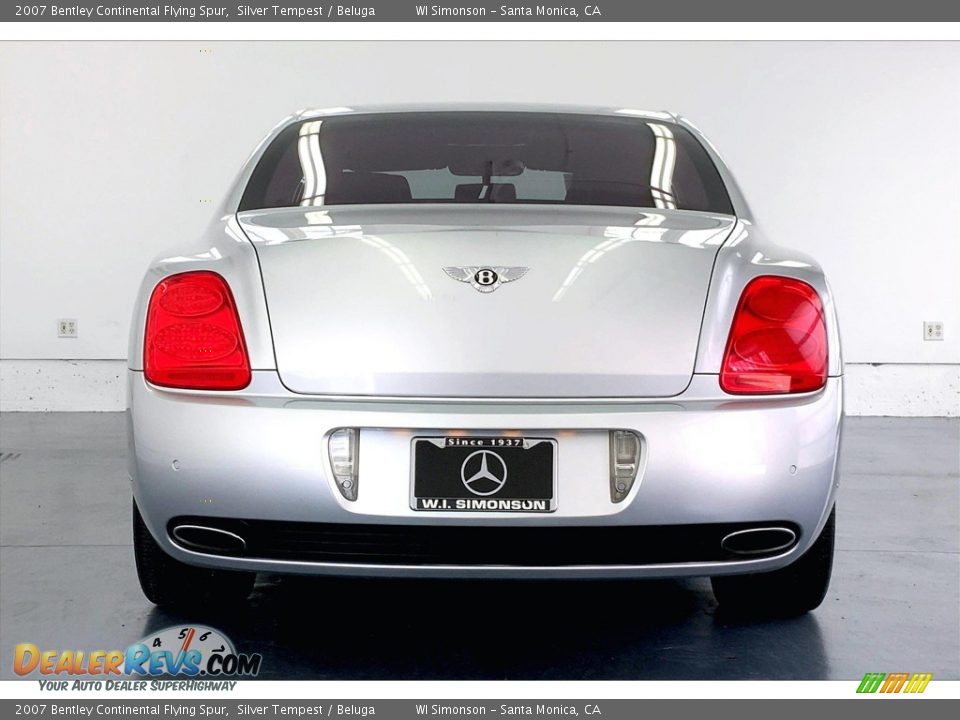 2007 Bentley Continental Flying Spur Silver Tempest / Beluga Photo #3