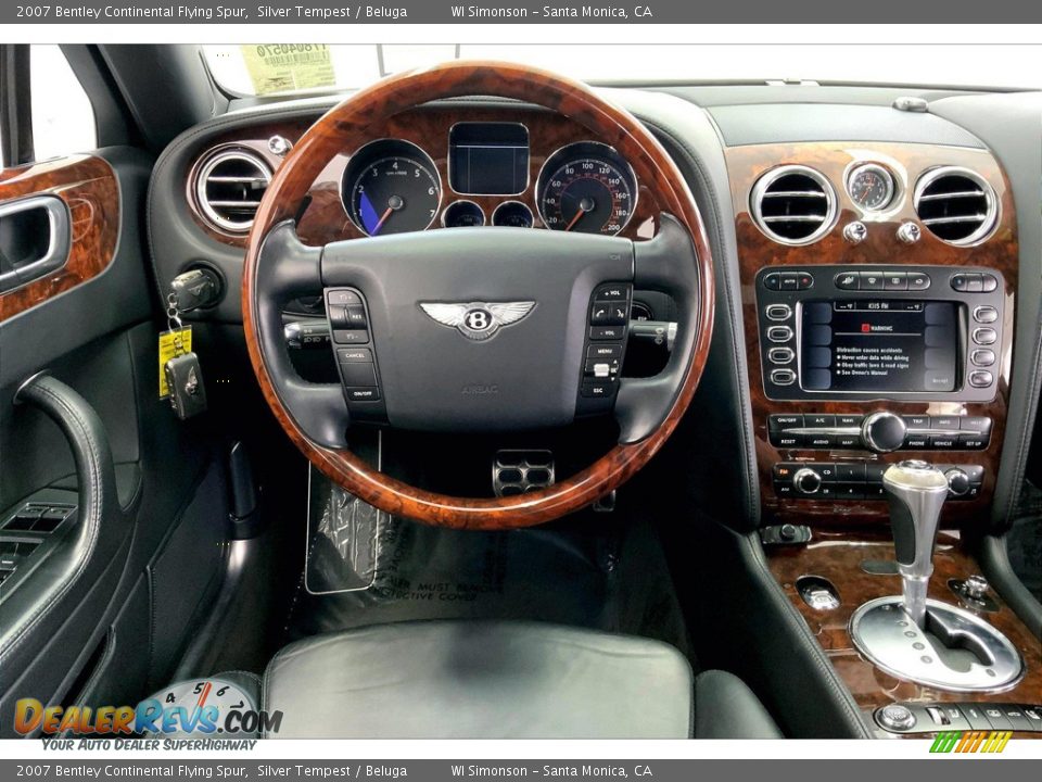 2007 Bentley Continental Flying Spur Silver Tempest / Beluga Photo #4