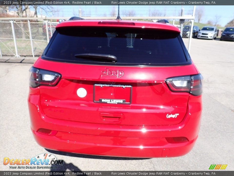 2023 Jeep Compass Limited (Red) Edition 4x4 Redline Pearl / Black Photo #3