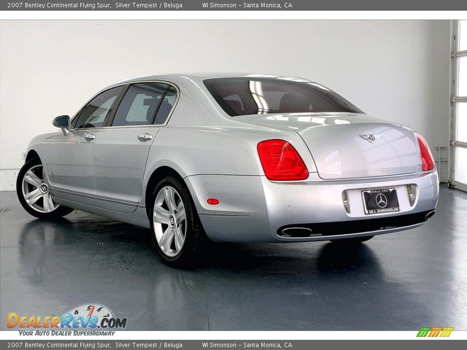 2007 Bentley Continental Flying Spur Silver Tempest / Beluga Photo #9