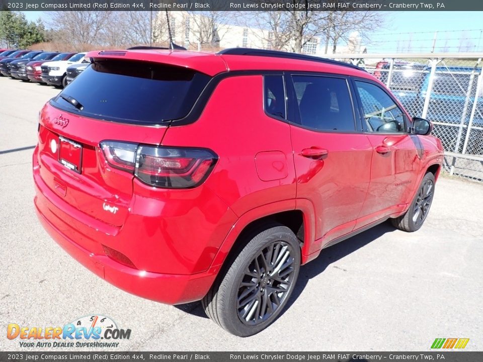 2023 Jeep Compass Limited (Red) Edition 4x4 Redline Pearl / Black Photo #4