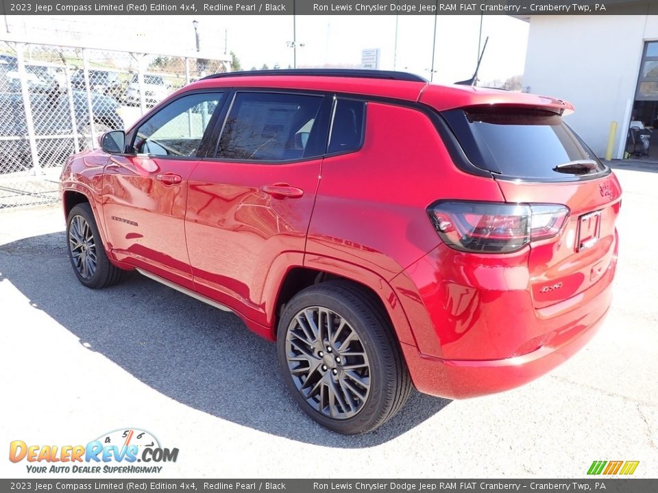 2023 Jeep Compass Limited (Red) Edition 4x4 Redline Pearl / Black Photo #6