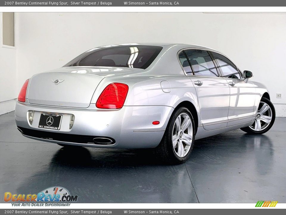 2007 Bentley Continental Flying Spur Silver Tempest / Beluga Photo #12