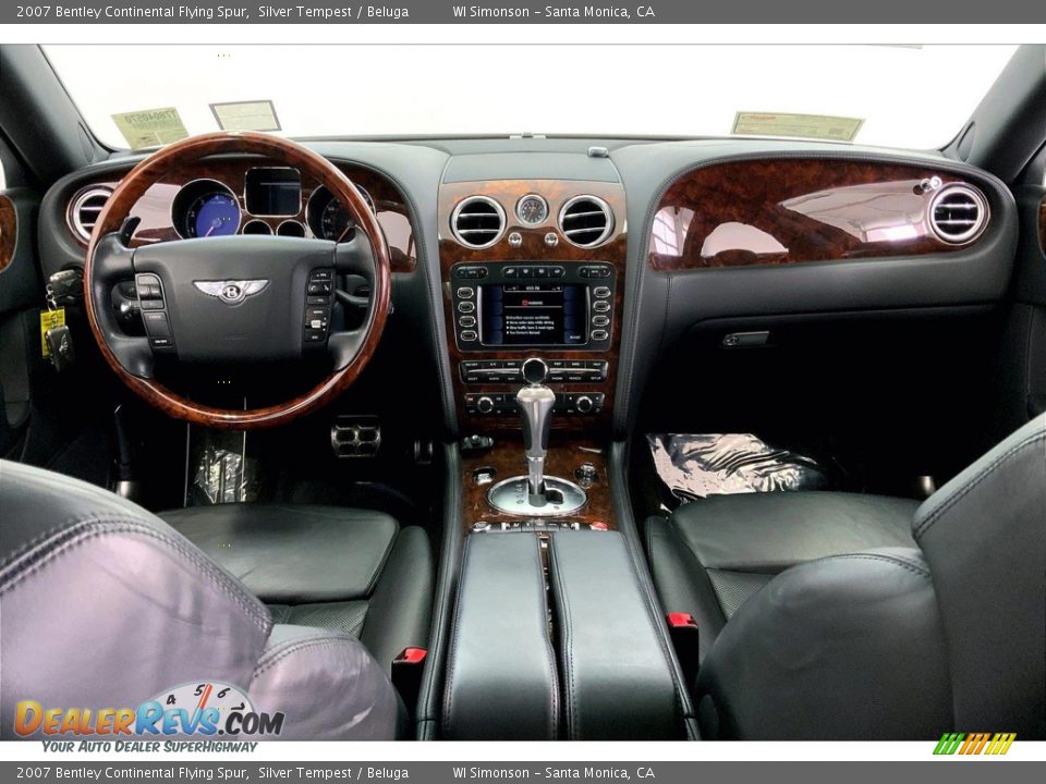2007 Bentley Continental Flying Spur Silver Tempest / Beluga Photo #14