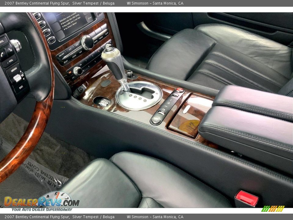 2007 Bentley Continental Flying Spur Silver Tempest / Beluga Photo #16