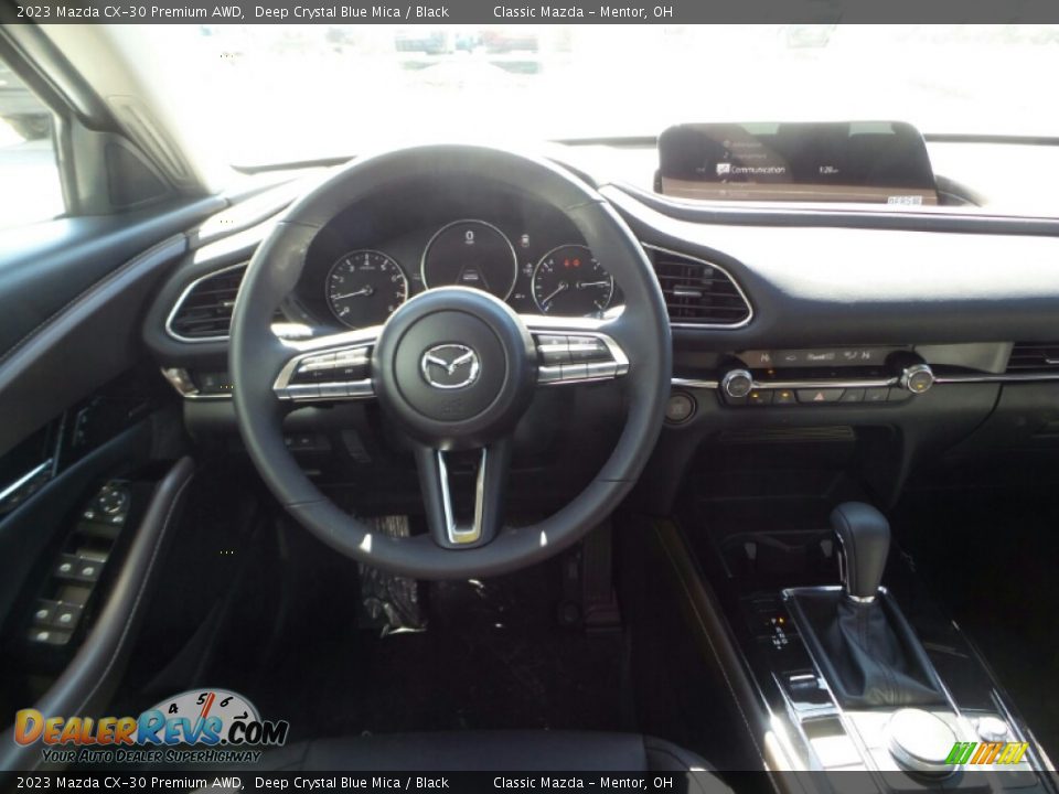 2023 Mazda CX-30 Premium AWD Deep Crystal Blue Mica / Black Photo #4