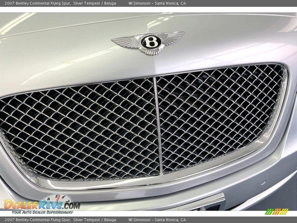 2007 Bentley Continental Flying Spur Silver Tempest / Beluga Photo #28