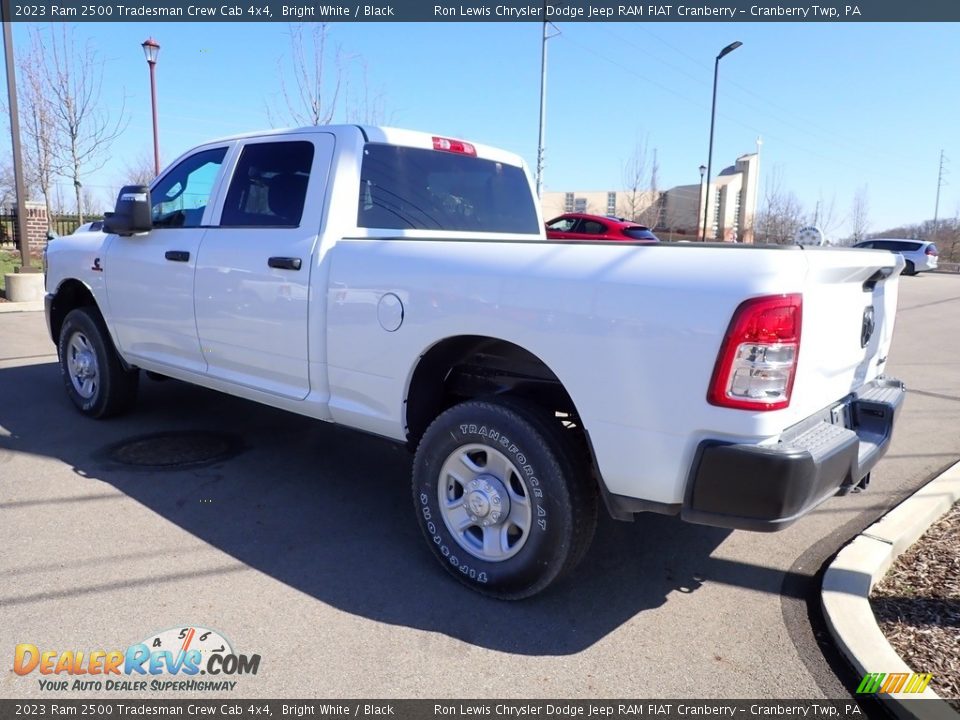 2023 Ram 2500 Tradesman Crew Cab 4x4 Bright White / Black Photo #3