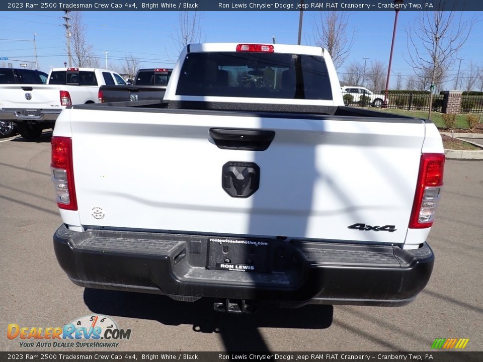 2023 Ram 2500 Tradesman Crew Cab 4x4 Bright White / Black Photo #4