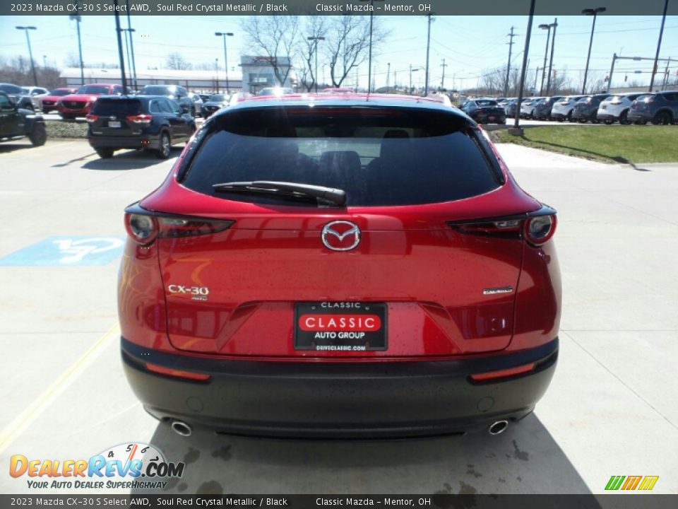 2023 Mazda CX-30 S Select AWD Soul Red Crystal Metallic / Black Photo #5