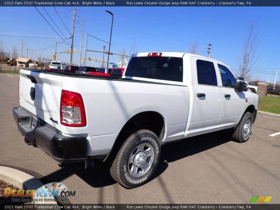 2023 Ram 2500 Tradesman Crew Cab 4x4 Bright White / Black Photo #5