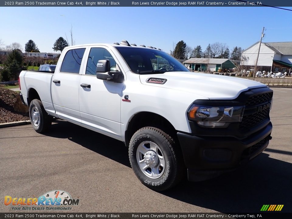 2023 Ram 2500 Tradesman Crew Cab 4x4 Bright White / Black Photo #7