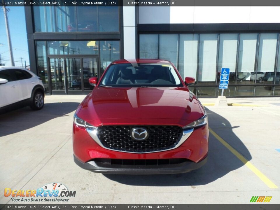 2023 Mazda CX-5 S Select AWD Soul Red Crystal Metallic / Black Photo #2