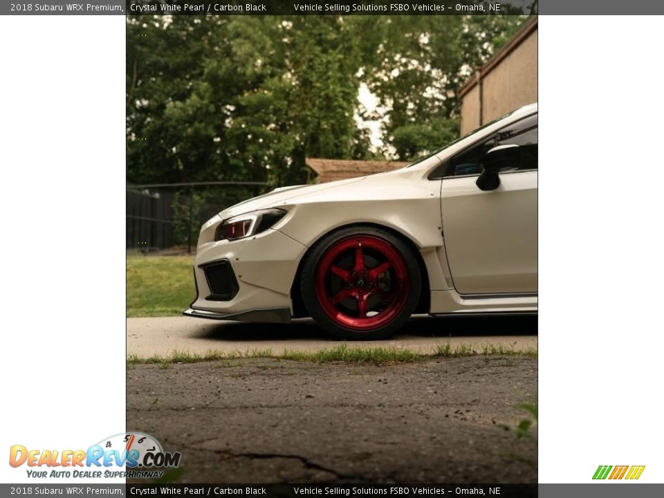 2018 Subaru WRX Premium Crystal White Pearl / Carbon Black Photo #2