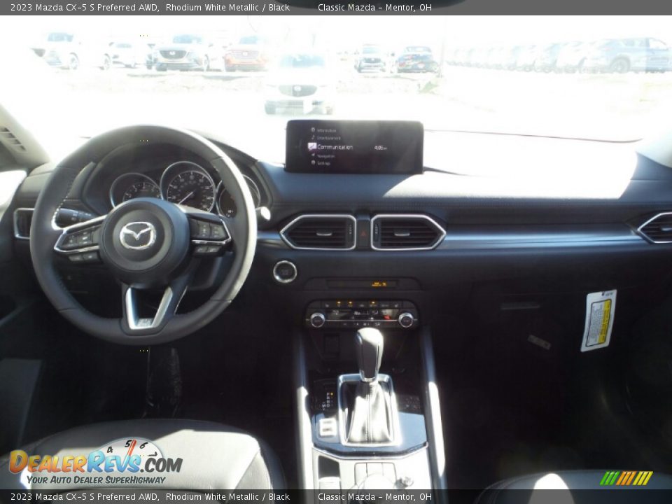 2023 Mazda CX-5 S Preferred AWD Rhodium White Metallic / Black Photo #3