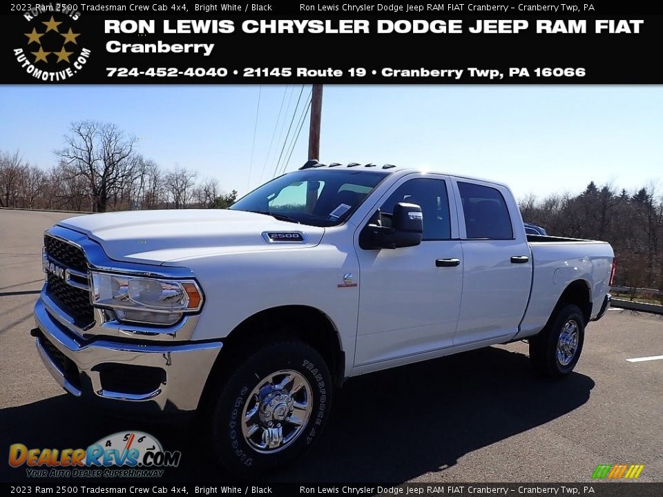 2023 Ram 2500 Tradesman Crew Cab 4x4 Bright White / Black Photo #1