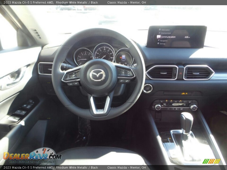 2023 Mazda CX-5 S Preferred AWD Rhodium White Metallic / Black Photo #4
