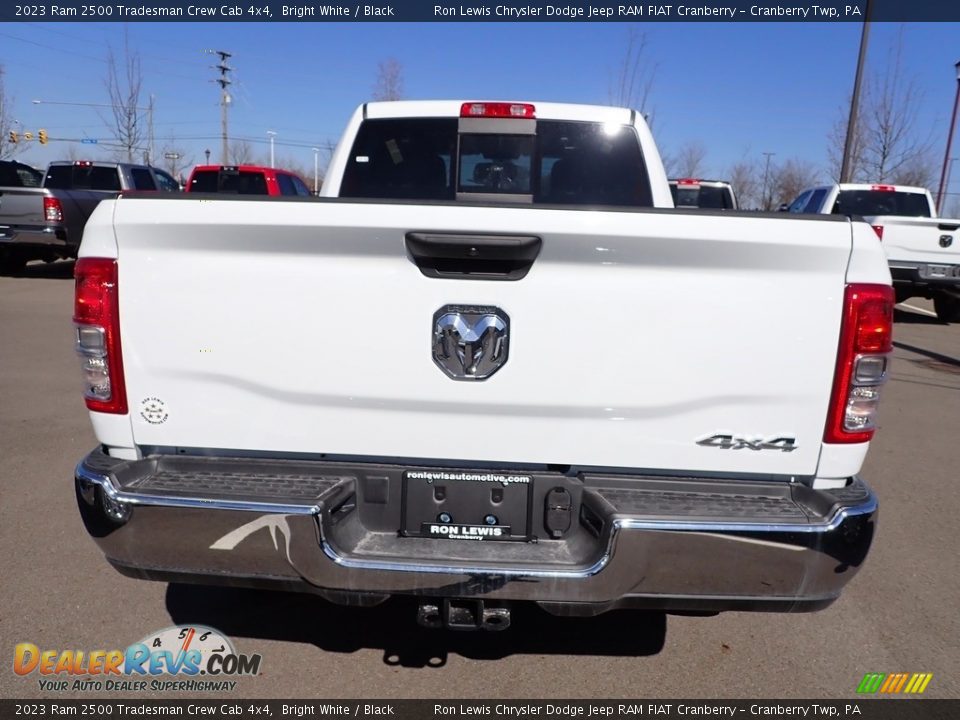 2023 Ram 2500 Tradesman Crew Cab 4x4 Bright White / Black Photo #4