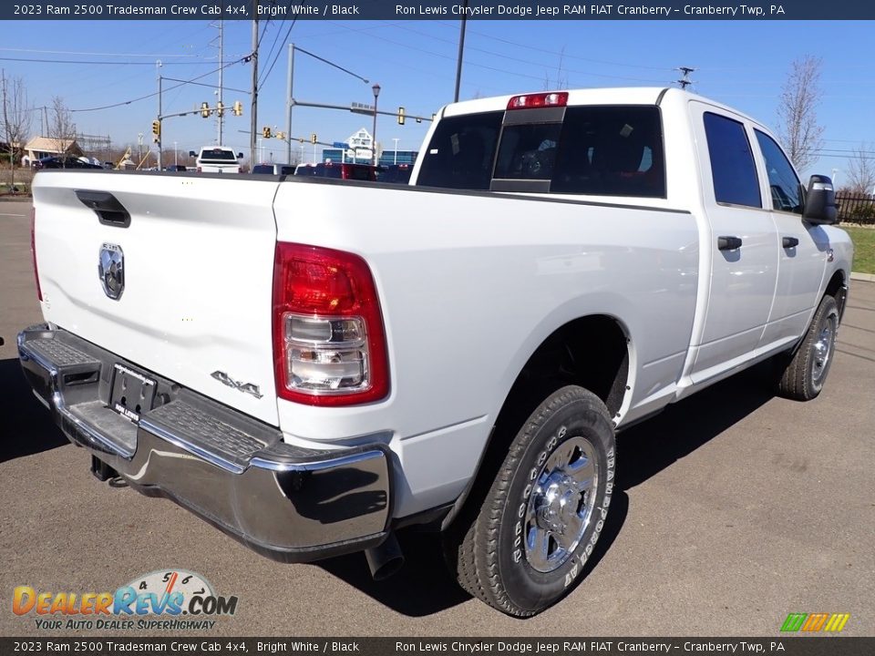 2023 Ram 2500 Tradesman Crew Cab 4x4 Bright White / Black Photo #5