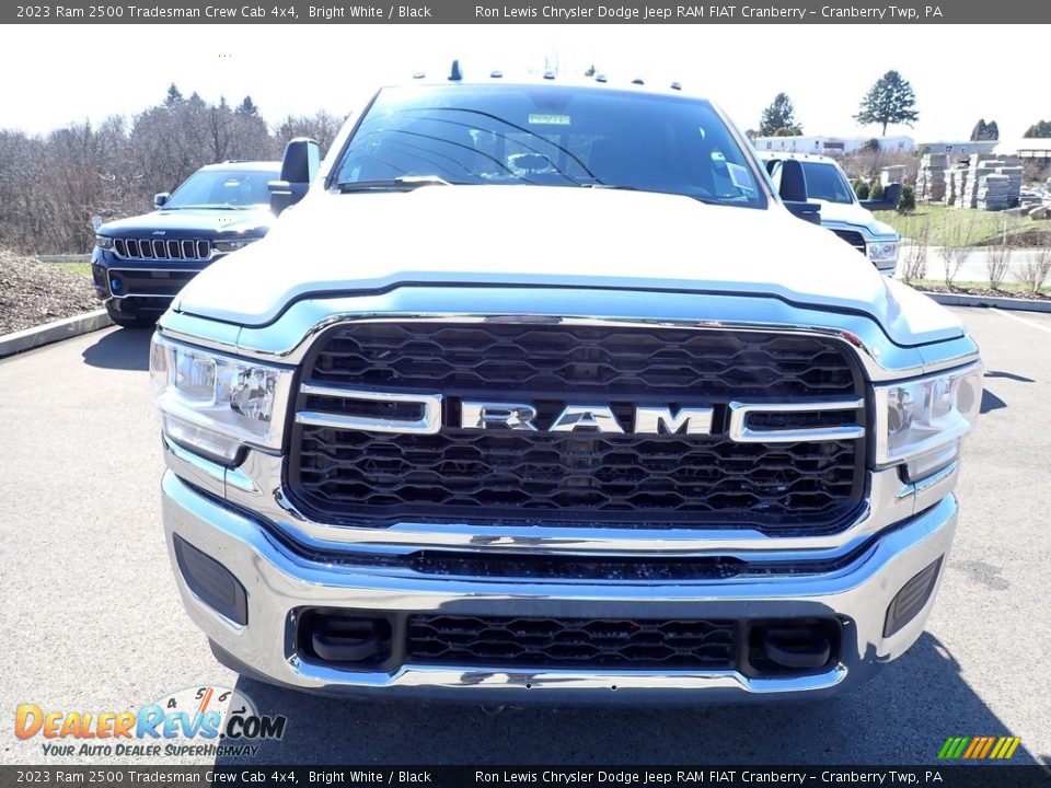 2023 Ram 2500 Tradesman Crew Cab 4x4 Bright White / Black Photo #8