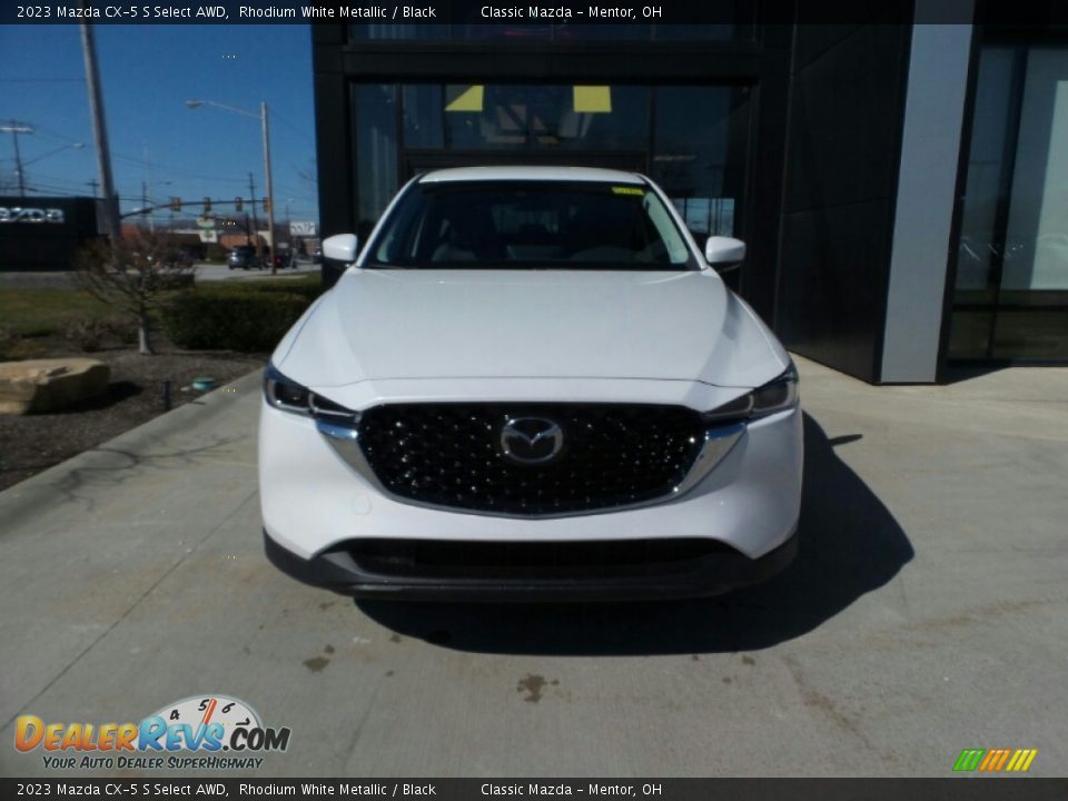 2023 Mazda CX-5 S Select AWD Rhodium White Metallic / Black Photo #2