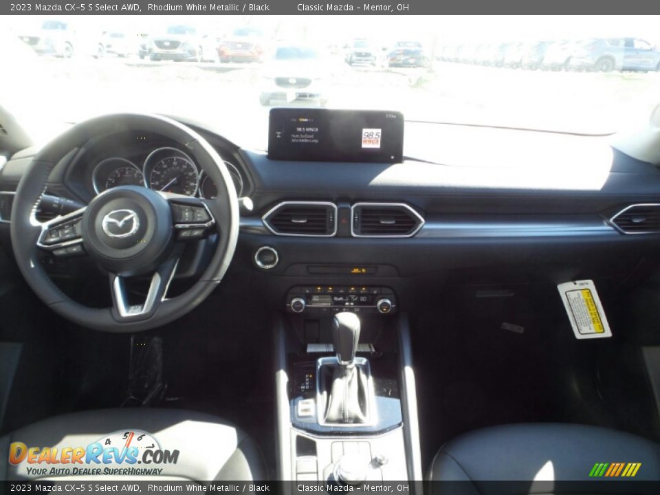 2023 Mazda CX-5 S Select AWD Rhodium White Metallic / Black Photo #3