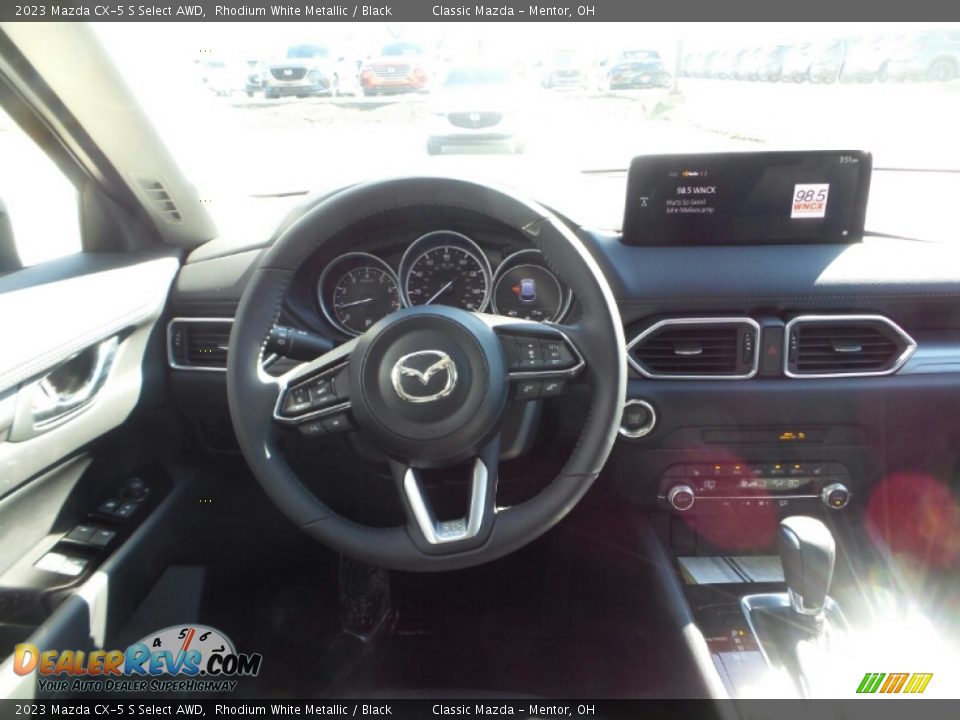 2023 Mazda CX-5 S Select AWD Rhodium White Metallic / Black Photo #4