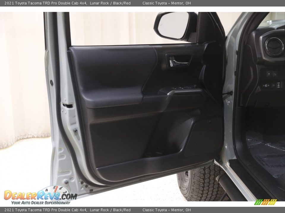 2021 Toyota Tacoma TRD Pro Double Cab 4x4 Lunar Rock / Black/Red Photo #4