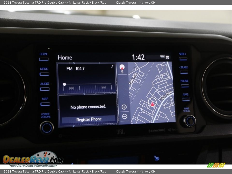 Navigation of 2021 Toyota Tacoma TRD Pro Double Cab 4x4 Photo #10