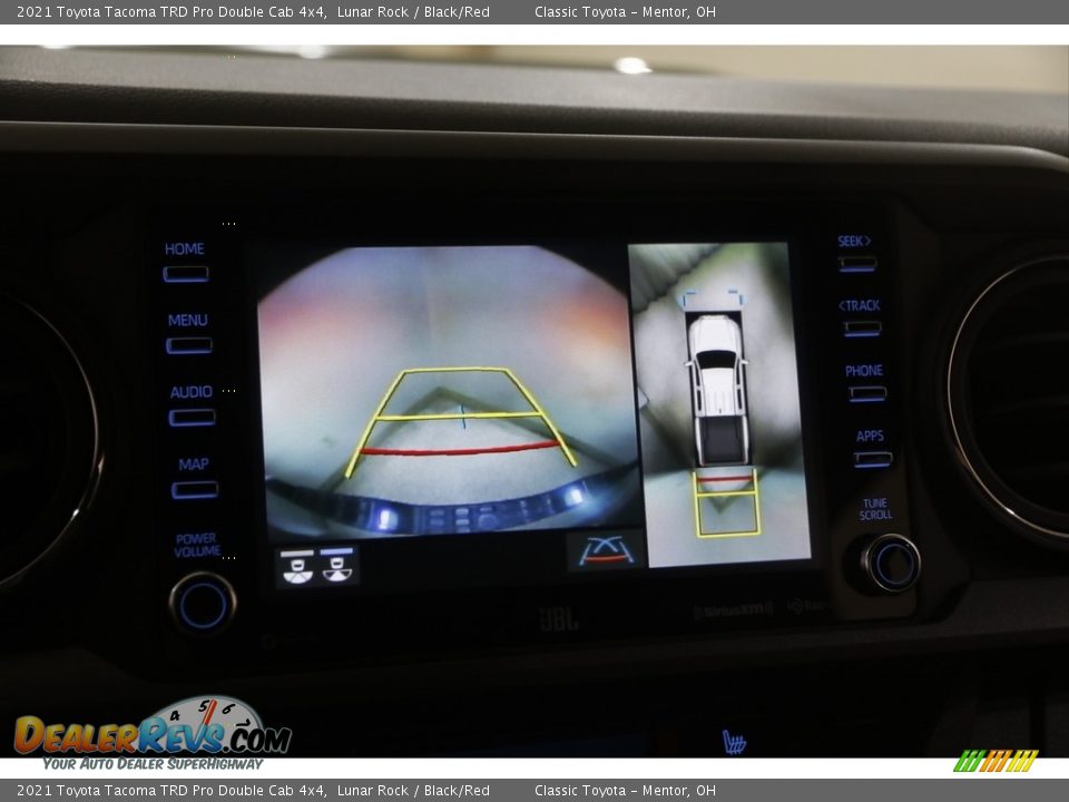 2021 Toyota Tacoma TRD Pro Double Cab 4x4 Lunar Rock / Black/Red Photo #12
