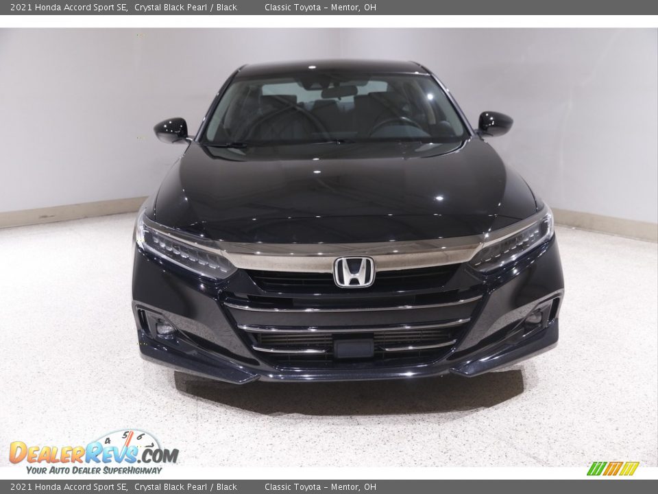 2021 Honda Accord Sport SE Crystal Black Pearl / Black Photo #2
