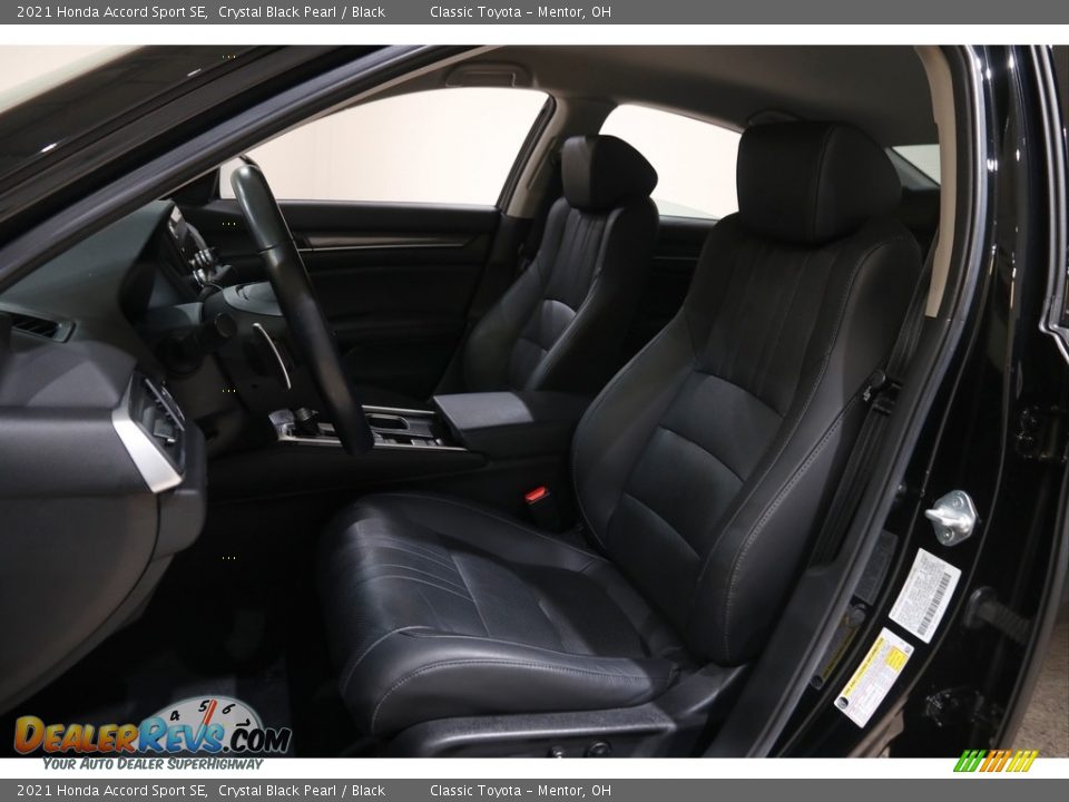 Front Seat of 2021 Honda Accord Sport SE Photo #5