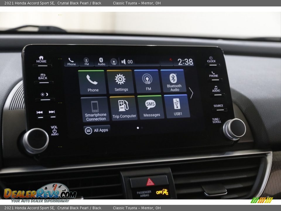2021 Honda Accord Sport SE Crystal Black Pearl / Black Photo #10