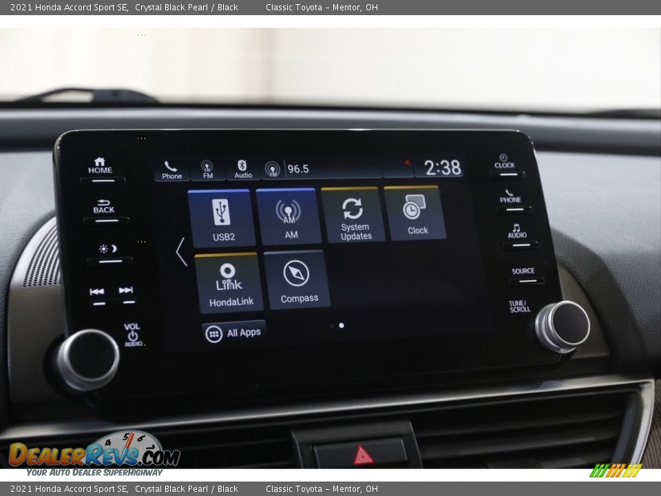 2021 Honda Accord Sport SE Crystal Black Pearl / Black Photo #11