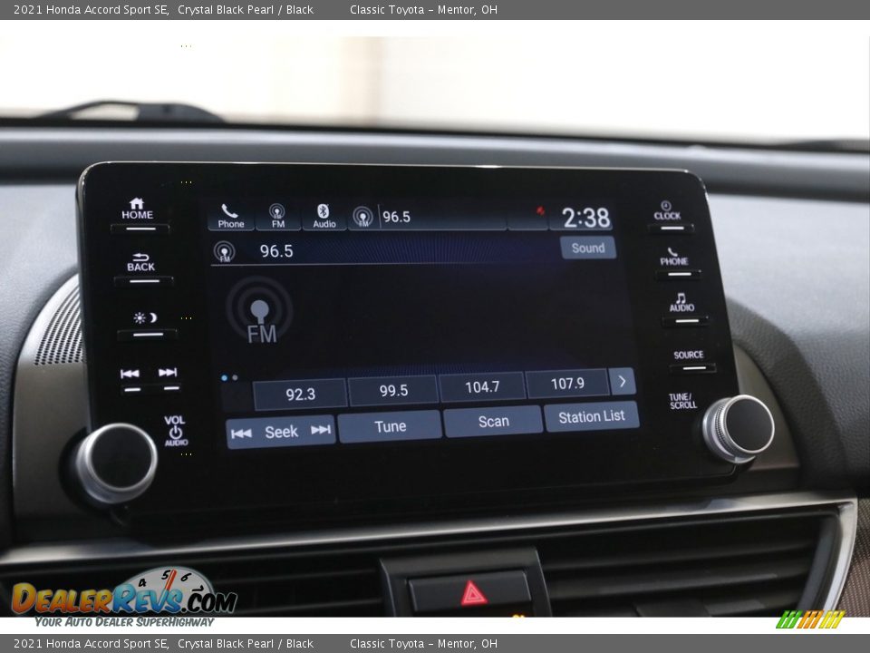 2021 Honda Accord Sport SE Crystal Black Pearl / Black Photo #13