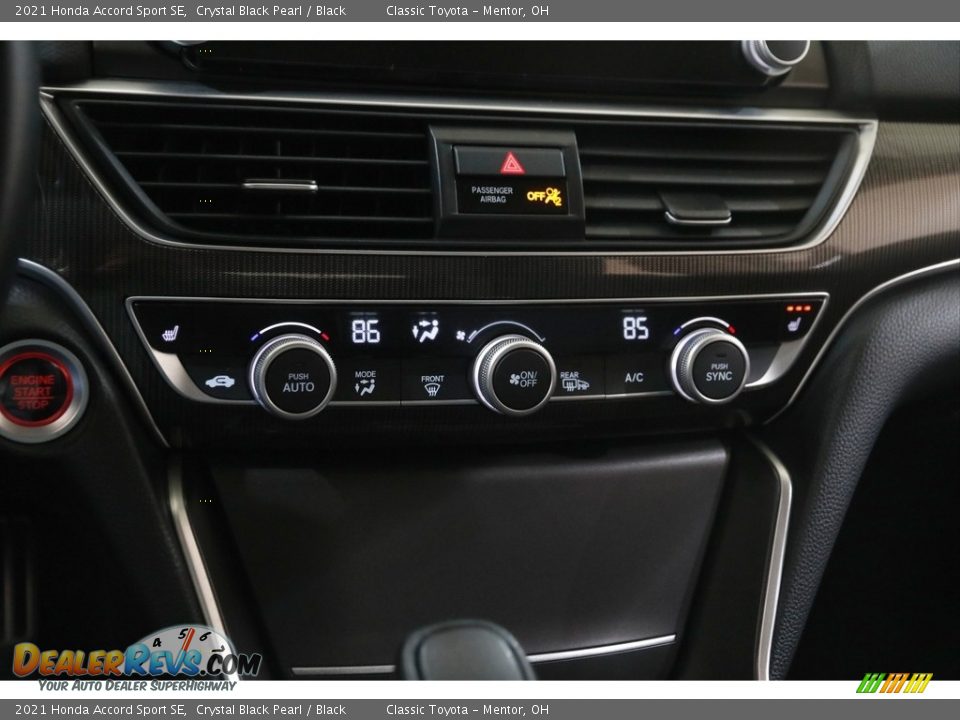 Controls of 2021 Honda Accord Sport SE Photo #15