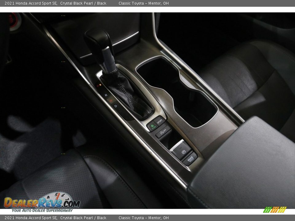 2021 Honda Accord Sport SE Crystal Black Pearl / Black Photo #16