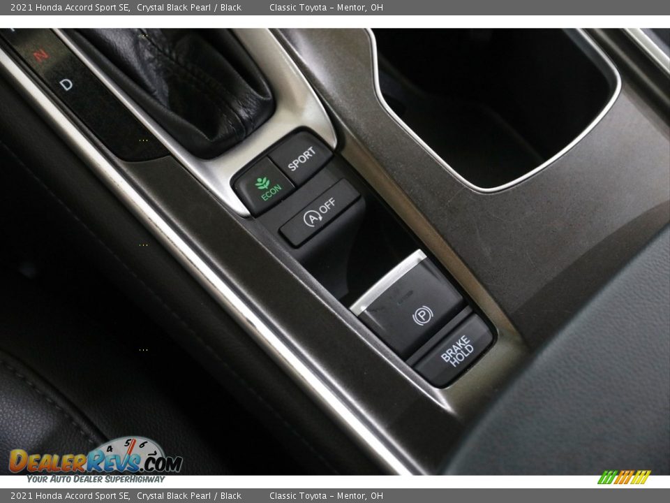 2021 Honda Accord Sport SE Crystal Black Pearl / Black Photo #17