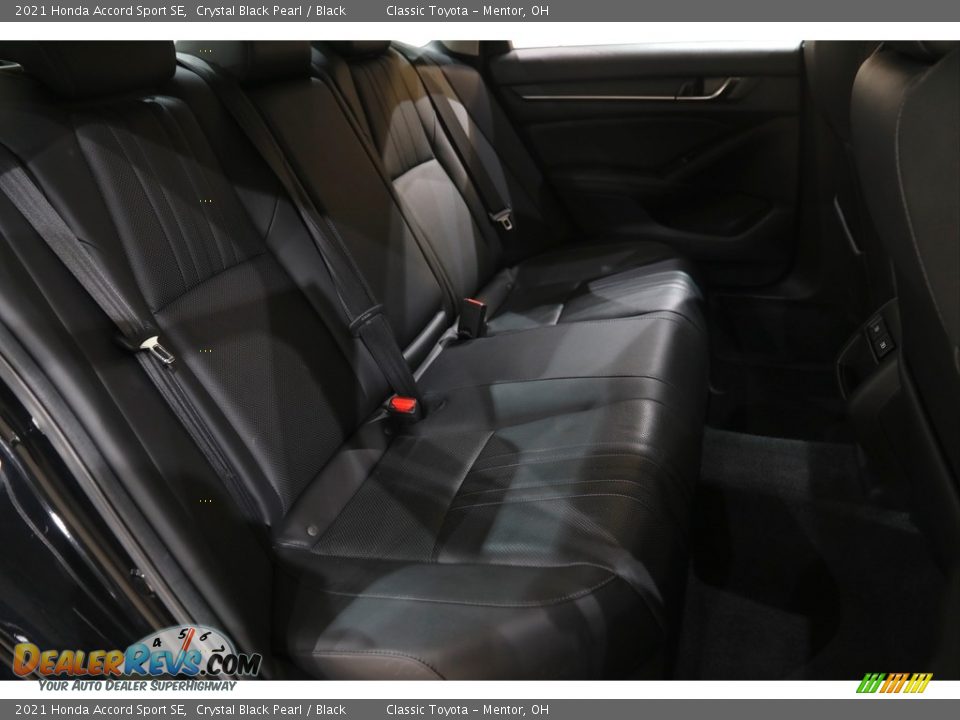 2021 Honda Accord Sport SE Crystal Black Pearl / Black Photo #19