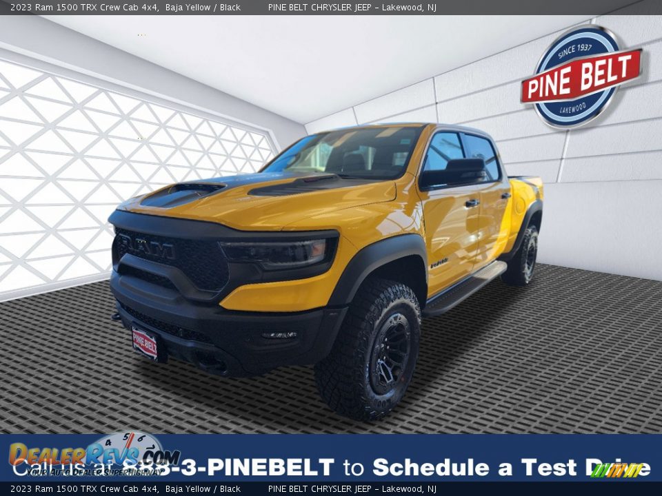 2023 Ram 1500 TRX Crew Cab 4x4 Baja Yellow / Black Photo #1