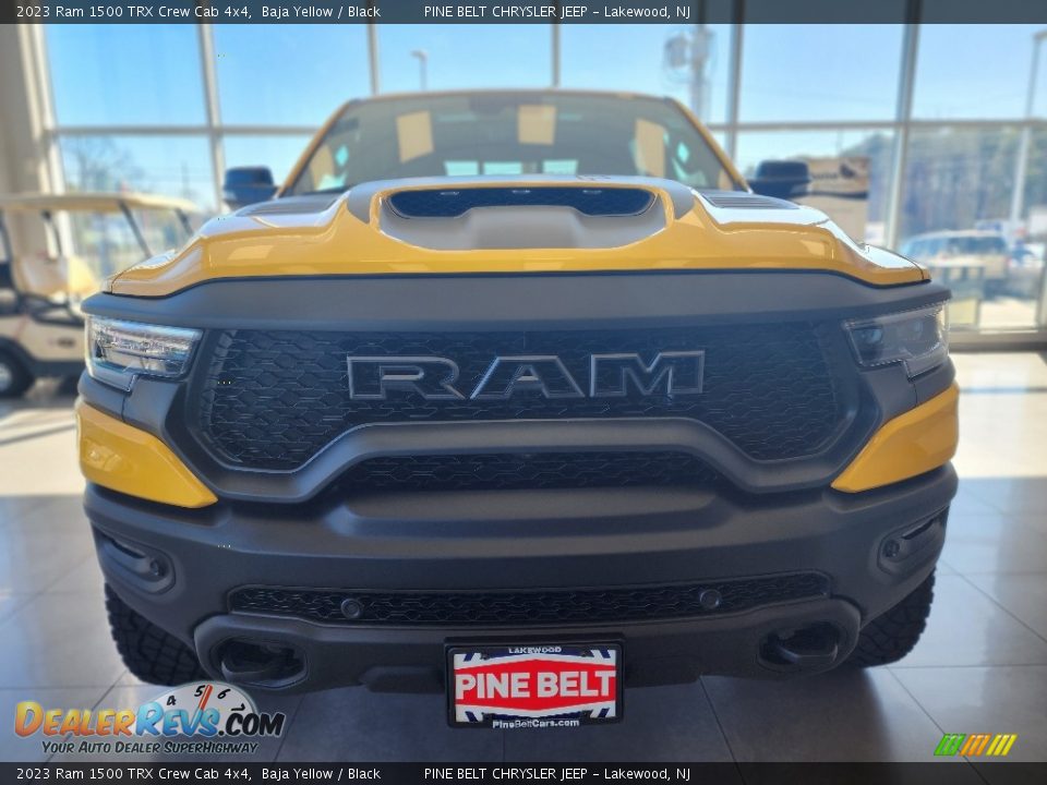 2023 Ram 1500 TRX Crew Cab 4x4 Baja Yellow / Black Photo #2