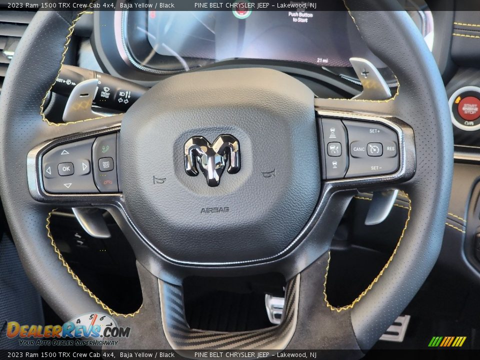 2023 Ram 1500 TRX Crew Cab 4x4 Steering Wheel Photo #13