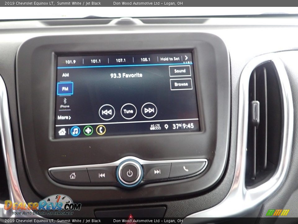 2019 Chevrolet Equinox LT Summit White / Jet Black Photo #2